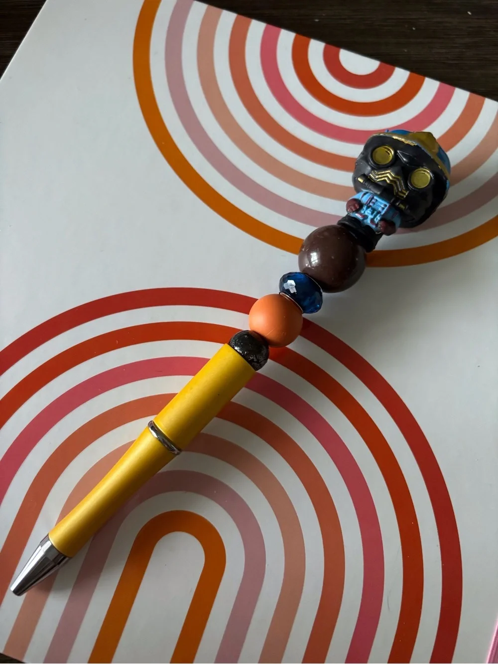 Marvel Villain handmade beaded pen